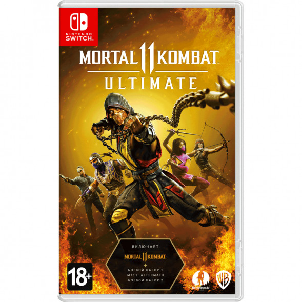 Игра Mortal Kombat 11 Ultimate (код загрузки) [Nintendo Switch, русские субтитры] в Тамбове