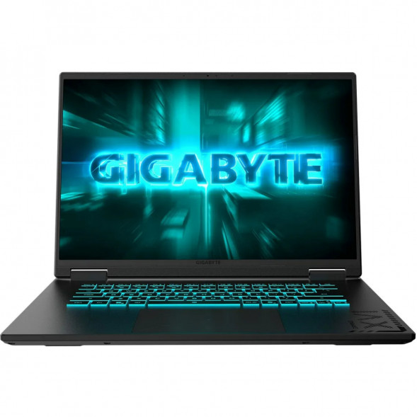 Ноутбук Gigabyte Gaming A16 GA63H (3VHK3EE893SD) (16&amp;quot;, IPS, AMD Ryzen 7 260 3.8ГГц, 8 ядер, 16ГБ DDR5, 512ГБ SSD, NVIDIA GeForce RTX 5060 - 8 ГБ, без ОС), черный в Тамбове