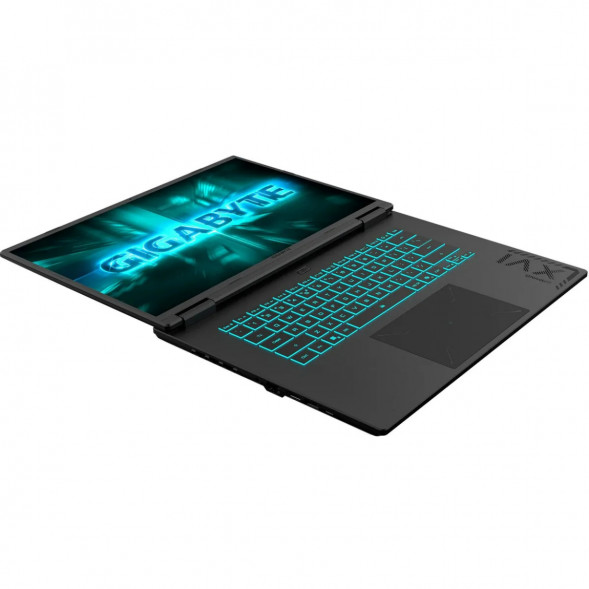Ноутбук Gigabyte Gaming A16 GA63H (3VHK3EE893SD) (16&amp;quot;, IPS, AMD Ryzen 7 260 3.8ГГц, 8 ядер, 16ГБ DDR5, 512ГБ SSD, NVIDIA GeForce RTX 5060 - 8 ГБ, без ОС), черный в Тамбове