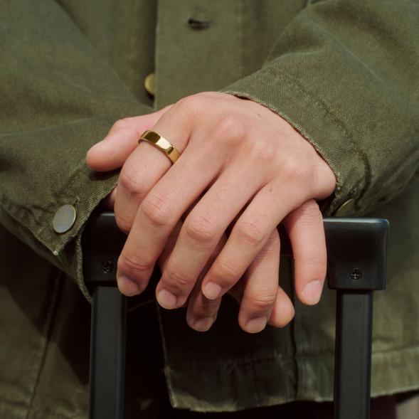 Умное кольцо Oura Ring 5 (размер 8), золотой/Gold в Тамбове