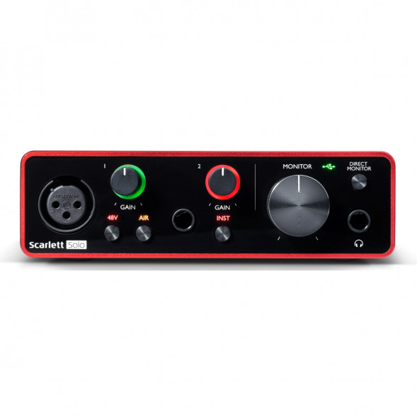 Внешняя звуковая карта FOCUSRITE Scarlett Solo 3rd Gen в Тамбове
