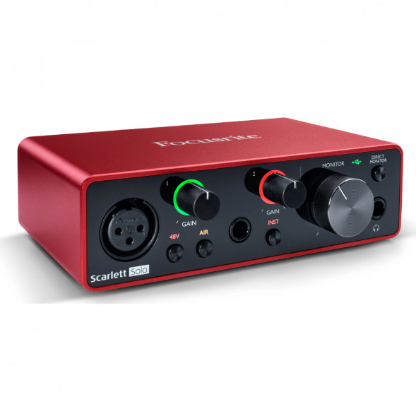Внешняя звуковая карта FOCUSRITE Scarlett Solo 3rd Gen в Тамбове