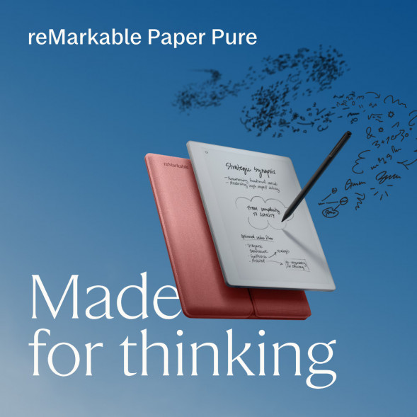 Графический планшет reMarkable Paper Pure+Marker Plus+Sleeve Folio, Desert Pink в Тамбове