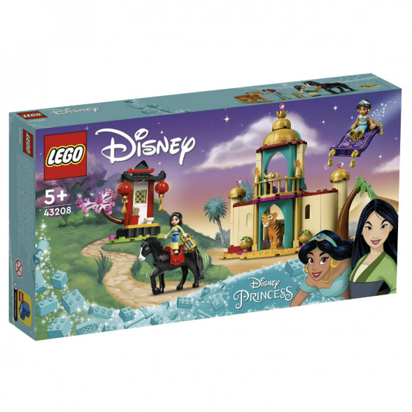 Конструктор LEGO Disney Princess 43208 Приключения Жасмин и Мулан в Тамбове