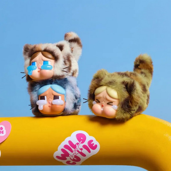 Коллекционная фигурка POP MART CRYBABY Wild But Cutie Series - Vinyl Plush Pendant Blind Box в Тамбове