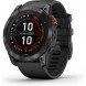 Умные часы Garmin Fenix 7X Solar серый с черным ремешком 010-02541-01 в Тамбове