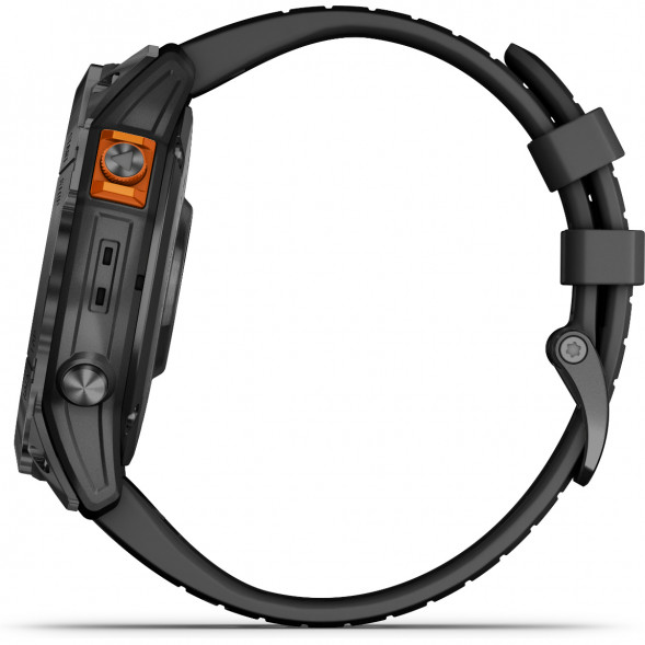 Умные часы Garmin Fenix 7X Solar серый с черным ремешком 010-02541-01 в Тамбове
