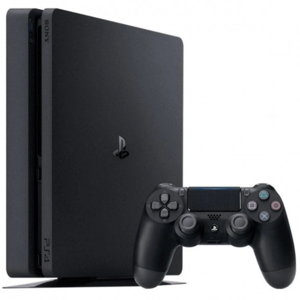 Игровая приставка Sony PlayStation 4 Slim 1TB black в Тамбове