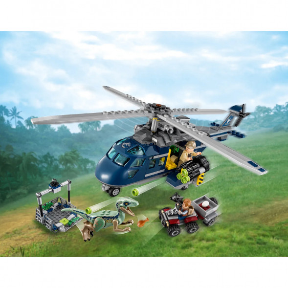 Конструктор LEGO Jurassic World 75928 Погоня за Блю на вертолёте  в Тамбове