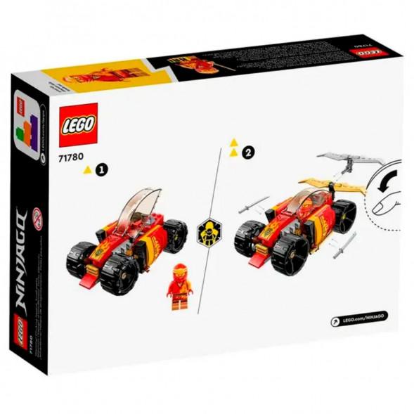 Конструктор LEGO Ninjago 71780 Гоночный автомобиль ниндзя Кая в Тамбове