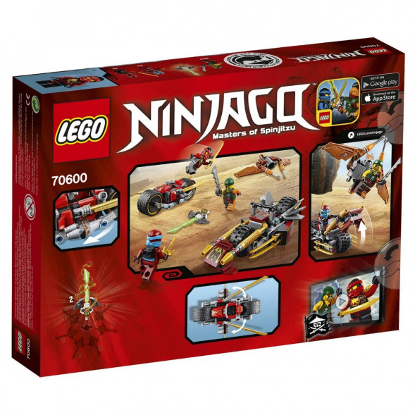 Конструктор LEGO Ninjago 70600 Погоня на мотоциклах в Тамбове