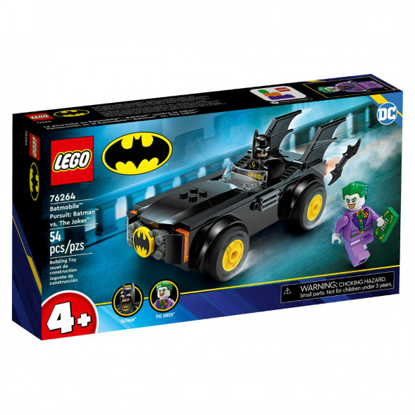Конструктор LEGO Super Heroes 76264 Погоня на Бэтмобиле: Бэтмен против Джокера в Тамбове