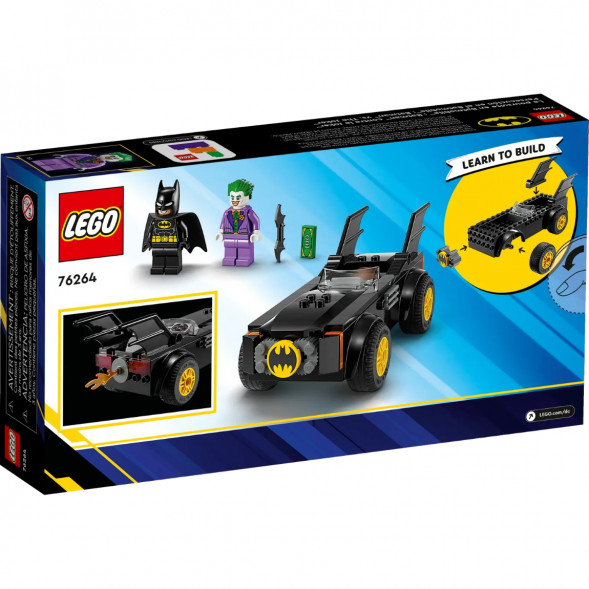 Конструктор LEGO Super Heroes 76264 Погоня на Бэтмобиле: Бэтмен против Джокера в Тамбове