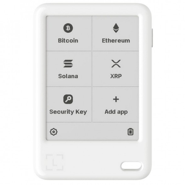 Комплект Криптокошелек Ledger Nano Gen5, белый + Декоративные бейджи (Set 3) в Тамбове