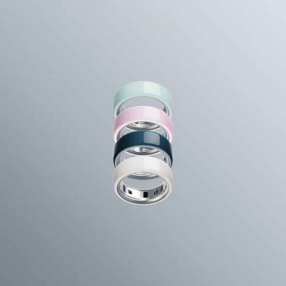 Умное кольцо Oura Ring 4 Ceramic (размер 4), Темная ночь/Midnight в Тамбове