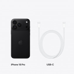 Смартфон Apple iPhone 18 Pro 256GB (eSIM), Black