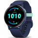 Умные часы Garmin Vivoactive 5, синие с металлически-синим безелем и силиконовым ремешком 010-02862-12 в Тамбове