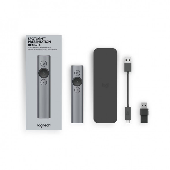 Презентер Logitech Spotlight Presentation Remote серый в Тамбове