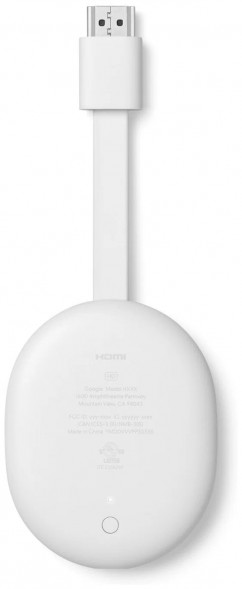 ТВ-приставка Google Chromecast c Google TV, snow в Тамбове