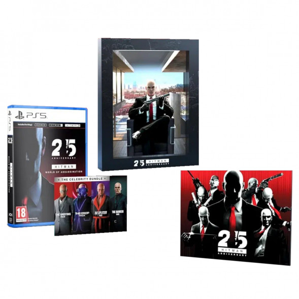 Игра HITMAN: World of Assassination. 25th Anniversary Box [PS5, русские субтитры] в Тамбове