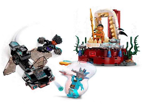 Конструктор LEGO Super Heroes 76213 Тронный зал короля Нэмора в Тамбове