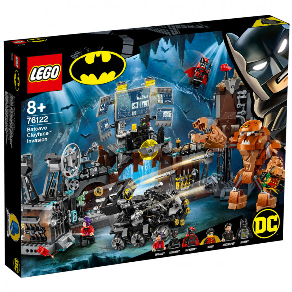 Конструктор LEGO Super Heroes 76122 Вторжение Глиноликого в бэт-пещеру в Тамбове