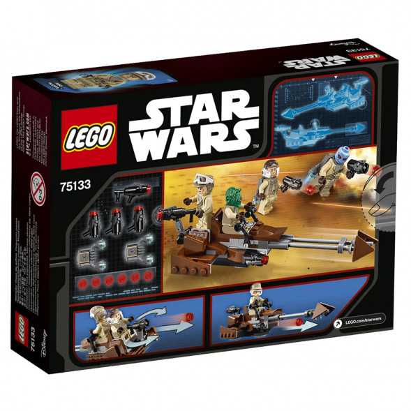 Конструктор LEGO Star Wars 75133 Боевой набор Повстанцев в Тамбове