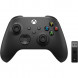Геймпад Microsoft Xbox One and Series S/X Controller + беспроводной адаптер для PC, черный в Тамбове