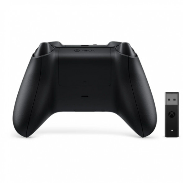 Геймпад Microsoft Xbox One and Series S/X Controller + беспроводной адаптер для PC, черный в Тамбове