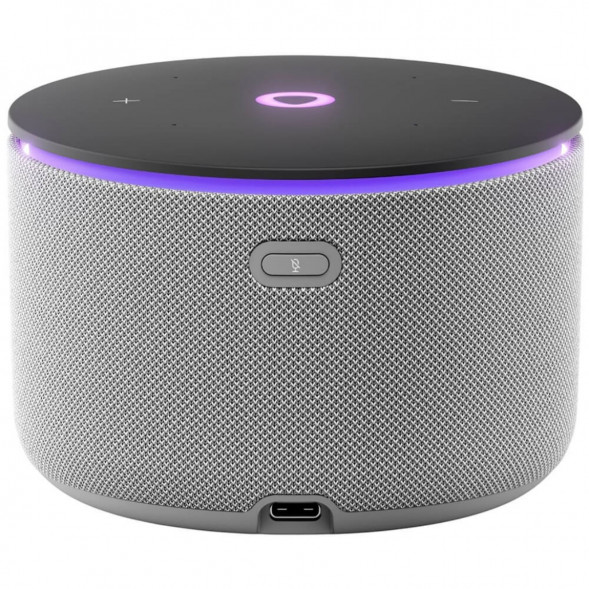 Умная колонка Яндекс Станция Мини 3 Про с Алисой с Zigbee, серый в Тамбове