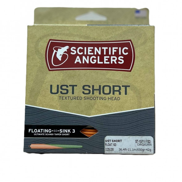 Рыболовная леска Scientific Anglers UST Short St-10/11-F/S3 Floating - SD - Sink 3 125130 в Тамбове