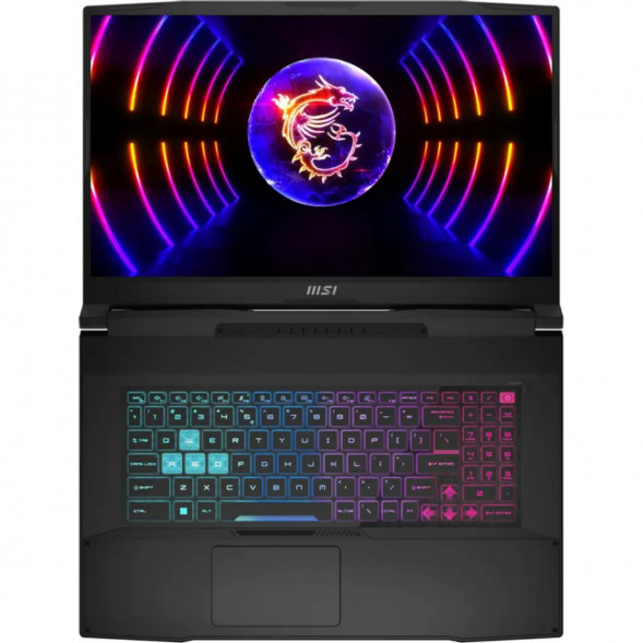 Ноутбук MSI Katana 17 B13VEK-1624XRUY (17.3&amp;quot;, IPS, Intel Core i5 13420H 2.1ГГц, 8 ядер, 16ГБ DDR5, 512ГБ SSD, NVIDIA GeForce RTX 4050 - 6 ГБ, без ОС), черный в Тамбове