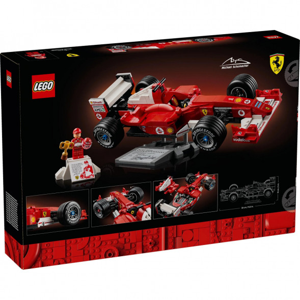 Конструктор LEGO Icons 11375 Ferrari F2004 и Михаэль Шумахер в Тамбове