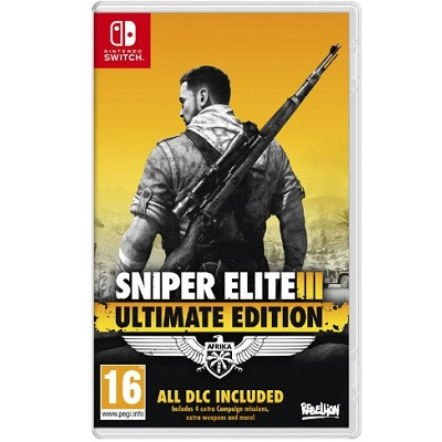 Игра Sniper Elite 3 Ultimate Edition для Nintendo Switch, картридж в Тамбове
