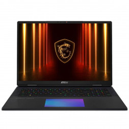Ноутбук MSI Titan 18 HX AI A2XWJG-206RU (18", IPS, Intel Core Ultra 9 285HX 2.8ГГц, 24 ядра, 64ГБ DDR5, 4ТБ SSD, NVIDIA GeForce RTX 5090 24 ГБ, Windows 11 Home), черный