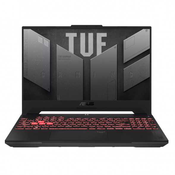 Ноутбук ASUS TUF Gaming A17 FA707NUG-HX156 (17.3&amp;quot;, IPS, 6 ядер, AMD Ryzen 7 7445HS 3.2 ГГц, 16 ГБ DDR5, SSD 512 ГБ, NVIDIA GeForce RTX 4050 - 6 ГБ, без ОС), черный в Тамбове