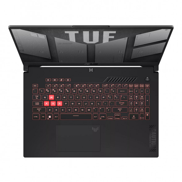 Ноутбук ASUS TUF Gaming A17 FA707NUG-HX156 (17.3&amp;quot;, IPS, 6 ядер, AMD Ryzen 7 7445HS 3.2 ГГц, 16 ГБ DDR5, SSD 512 ГБ, NVIDIA GeForce RTX 4050 - 6 ГБ, без ОС), черный в Тамбове