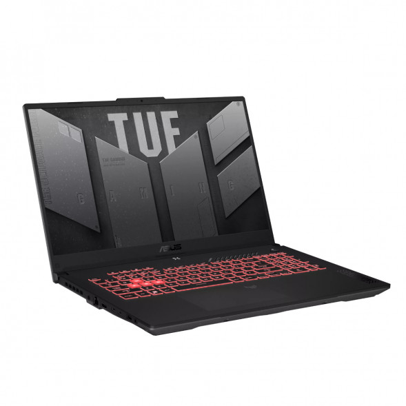 Ноутбук ASUS TUF Gaming A17 FA707NUG-HX156 (17.3&amp;quot;, IPS, 6 ядер, AMD Ryzen 7 7445HS 3.2 ГГц, 16 ГБ DDR5, SSD 512 ГБ, NVIDIA GeForce RTX 4050 - 6 ГБ, без ОС), черный в Тамбове