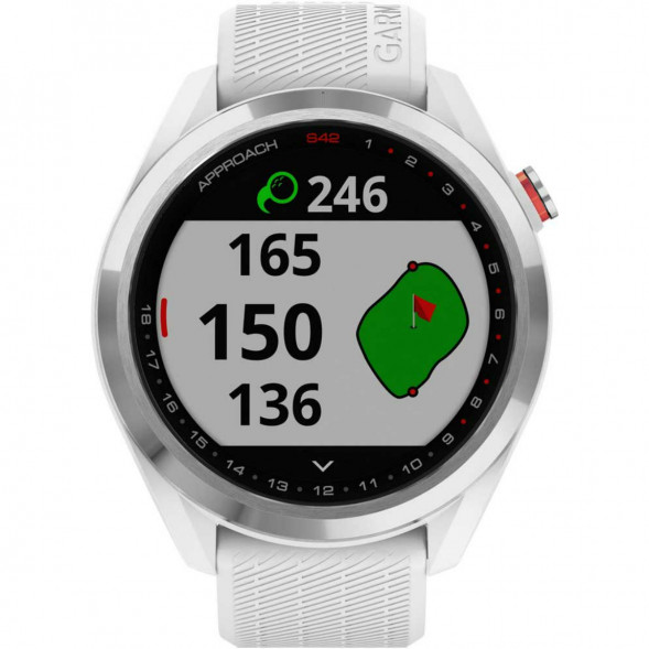 Умные часы для гольфа Garmin Approach S42, белый 010-02572-01 в Тамбове