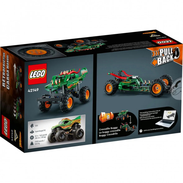 Конструктор LEGO Technic 42149 Монстер Джем «Дракон» в Тамбове