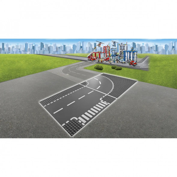 Конструктор LEGO City 7281 Т-образный перекрёсток и поворот в Тамбове