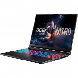 Ноутбук Acer Nitro V 16S ANV16S-71-71MF (16", IPS, Intel Core 7 240H 2.5ГГц, 10 ядер, 16Гб DDR5, 1Тб SSD, RTX 5060 8Гб, Windows 11 Pro), черный