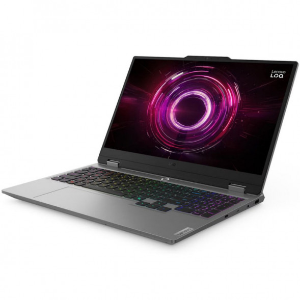 Ноутбук Lenovo LOQ 15AHP10 (83JG003DPB) (15.6&amp;quot;,  IPS, AMD Ryzen 5 220, 6 ядер, 16 ГБ DDR5, SSD 512 ГБ, NVIDIA GeForce RTX 5050 - 8 ГБ, без ОС), серый в Тамбове