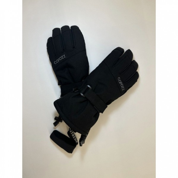 Перчатки горнолыжные сноубордические Copozz (черный, L) в Тамбове