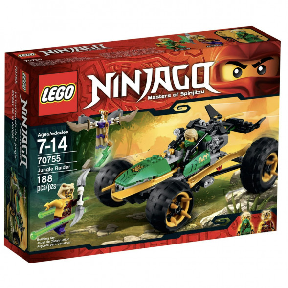 Конструктор LEGO Ninjago 70755 Тропический багги зелёного ниндзя в Тамбове
