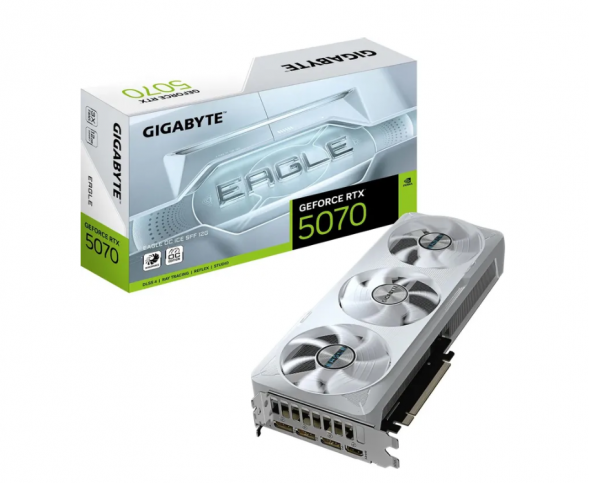 Видеокарта Gigabyte RTX 5070 EAGLE OC ICE SFF 12G, 12 Гб GDDR7 в Тамбове
