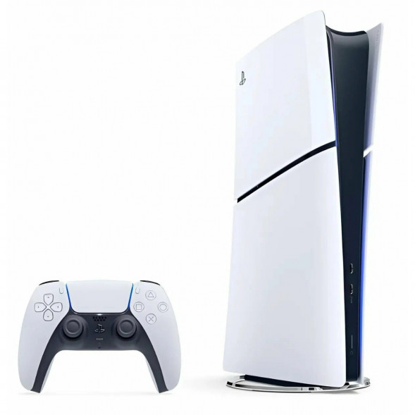 Игровая приставка Sony PlayStation 5 Slim 825 ГБ без дисковода, белый в Тамбове