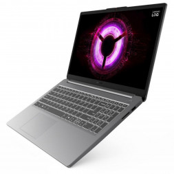 Ноутбук Lenovo LOQ 15ARP10E (83S0007FUS) (15.6", IPS, AMD Ryzen 7 170 3.2 ГГц, 8 ядер, 16 ГБ DDR5, SSD 512 ГБ, NVIDIA GeForce RTX 4050 - 6 ГБ, Windows 11 Home), серый
