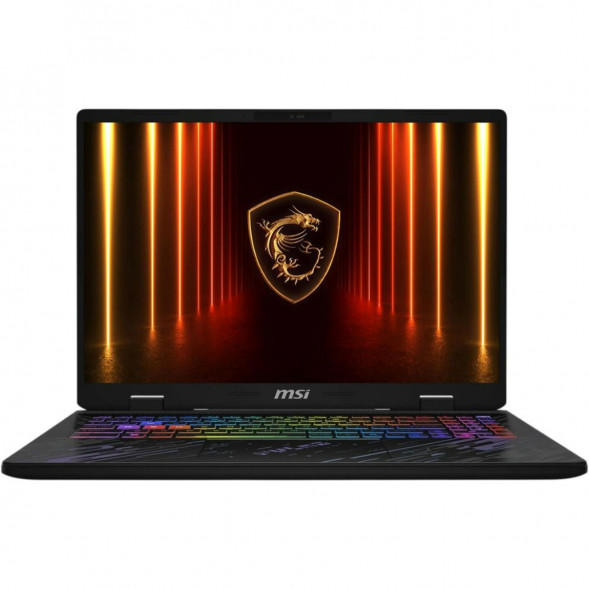 Ноутбук игровой MSI Pulse A16 AI+ C3HWGKG-030XRU (16&amp;quot;, IPS, AMD Ryzen AI 7 350 2ГГц, 8 ядер, 32ГБ DDR5, 1ТБ SSD, NVIDIA GeForce RTX 5070, TGP 115Вт, FreeDOS) черный в Тамбове