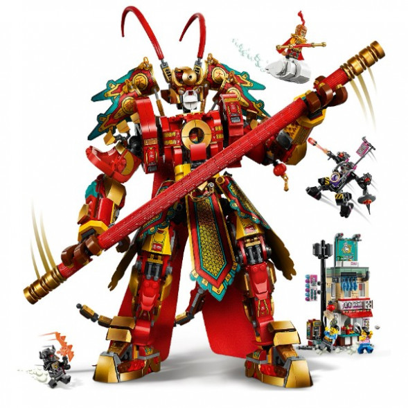 Конструктор LEGO Monkie Kid 80012 Боевой робот Царя Обезьян в Тамбове